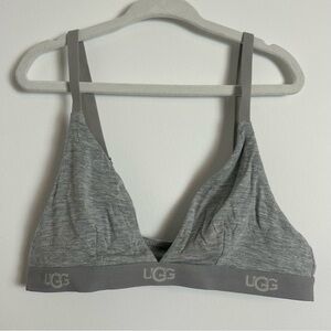 UGG Gray wireless bra XS